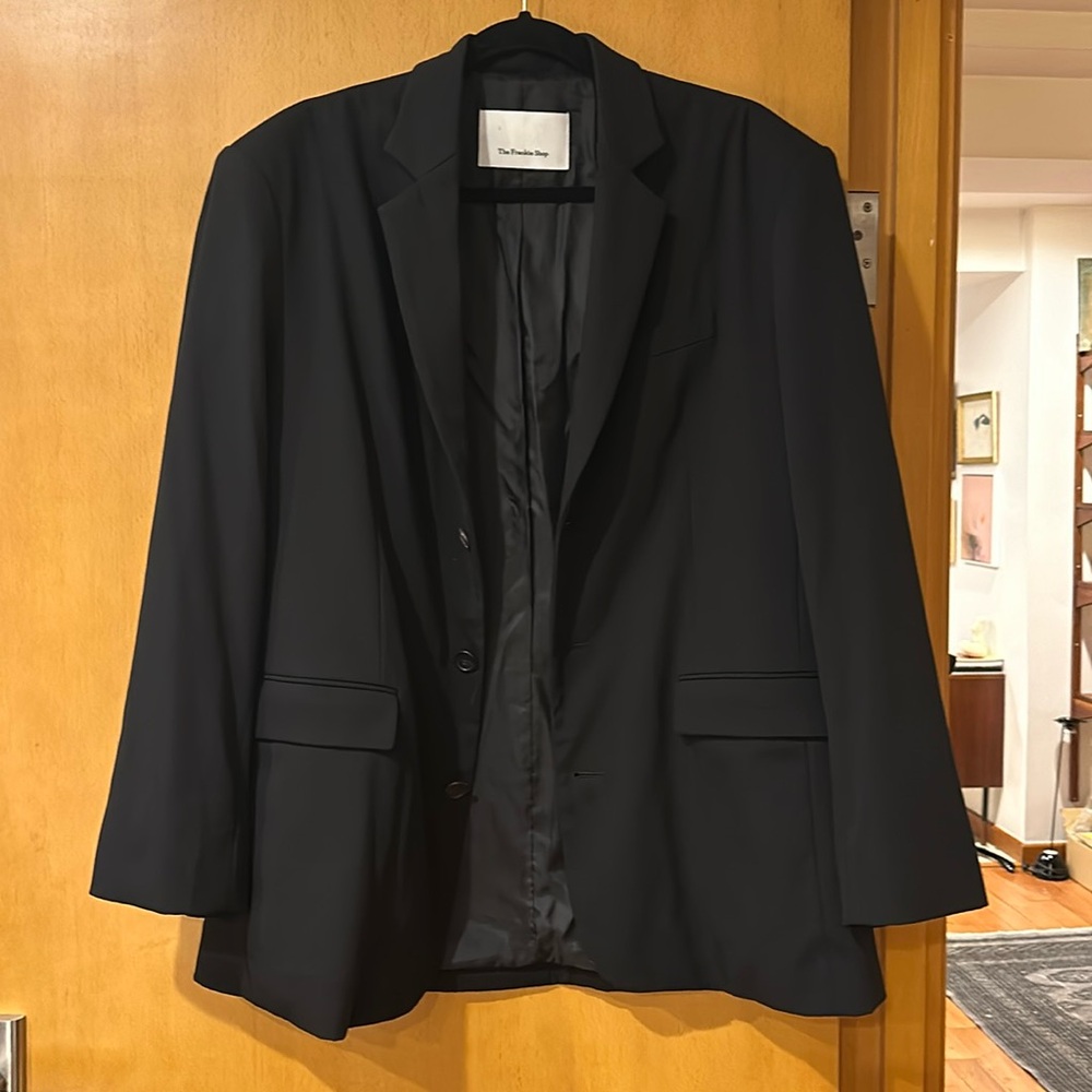 The Frankie Shop Bea blazer black